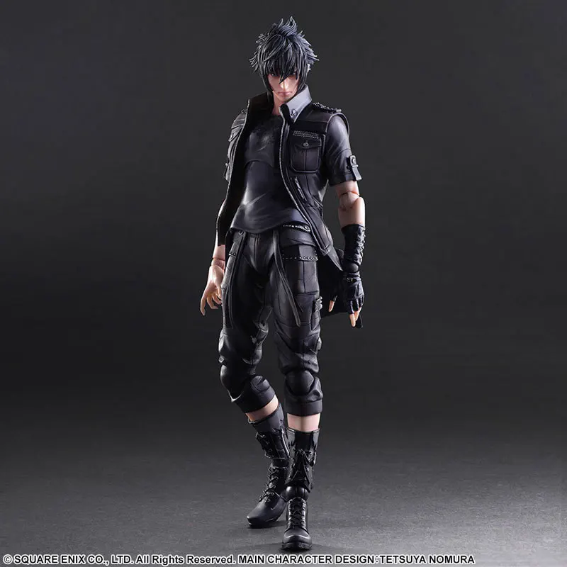 Фигурка PLAY ARTS XV Noctis Lucis Caelum, фигурка модели, игрушки, Подвижная кукла, книжная полка, украшение