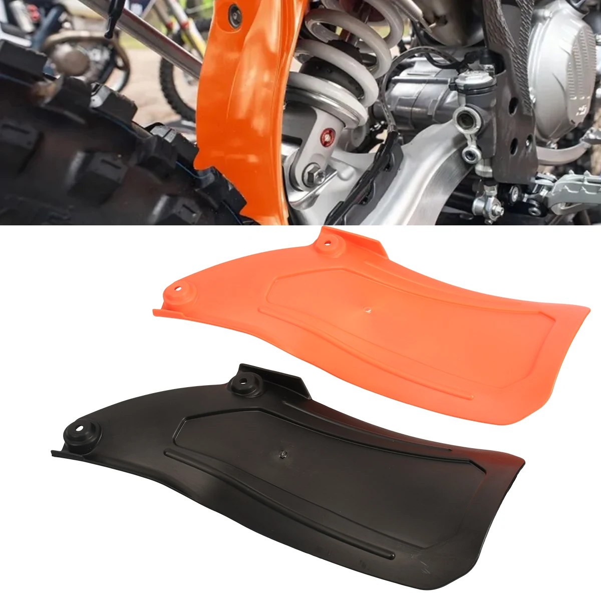 

For Husqvarna FC TC FX FE TE TX FS For KTM EXC EXCF SX SXF XC XCF XCW 2016-2023 Motorcycle Rubber Rear Fender Mudguard Cover