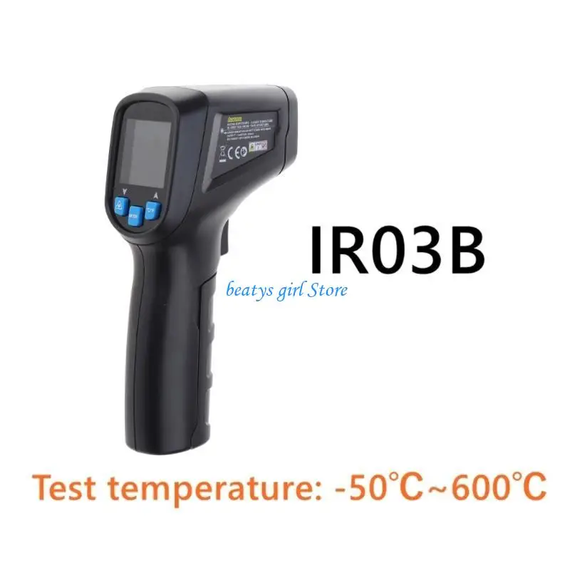 C7AB Digital InfraredsThermometer Temperature Meter Non-contact Pyrometer Hygrometer