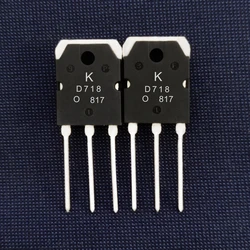 5PCS-10PCS KTD718-0 D718 2SD718 TO-3P 120V 8A NEW AND ORIGINAL ON STOCK