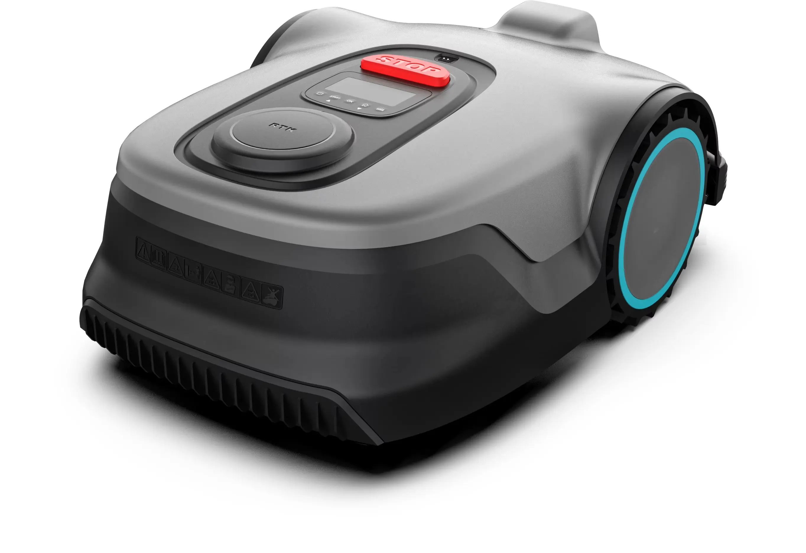 Wire-Free Robot Lawn Mower RTK GPS Smart Auto Grass Cutter 35° Slope Obstacle Avoidance APP Controls Estate Parks Commercial CE