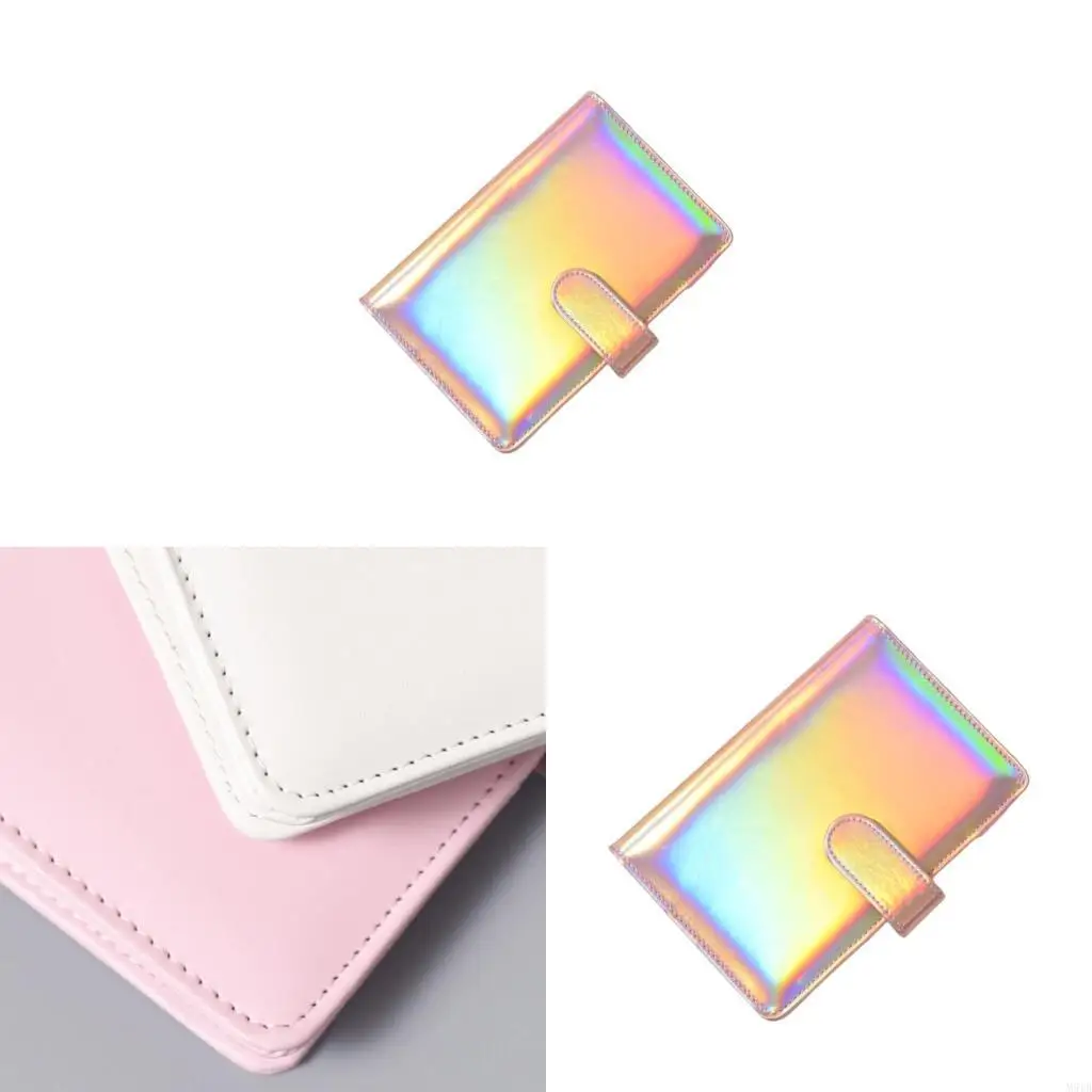 M5TB 6-Ring for Creative Binder Notebook Cover Imulation Leather Cover for Girl