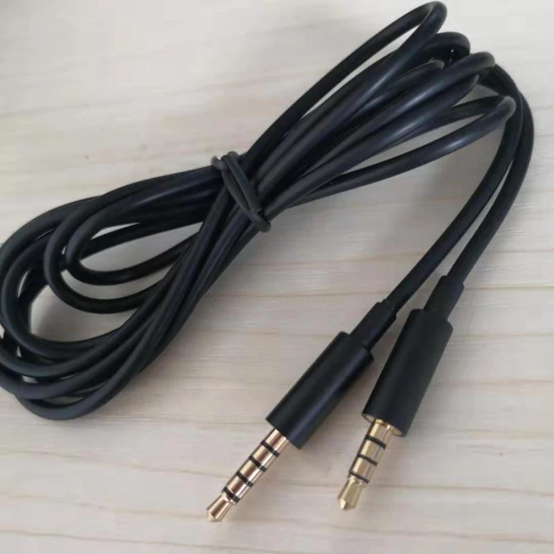 3.5mm Headset Cord PVC Headphones Cable for A10 A40 A30 A50 Headphones Long Lasting Wire, Gold Plated Connector 200cm