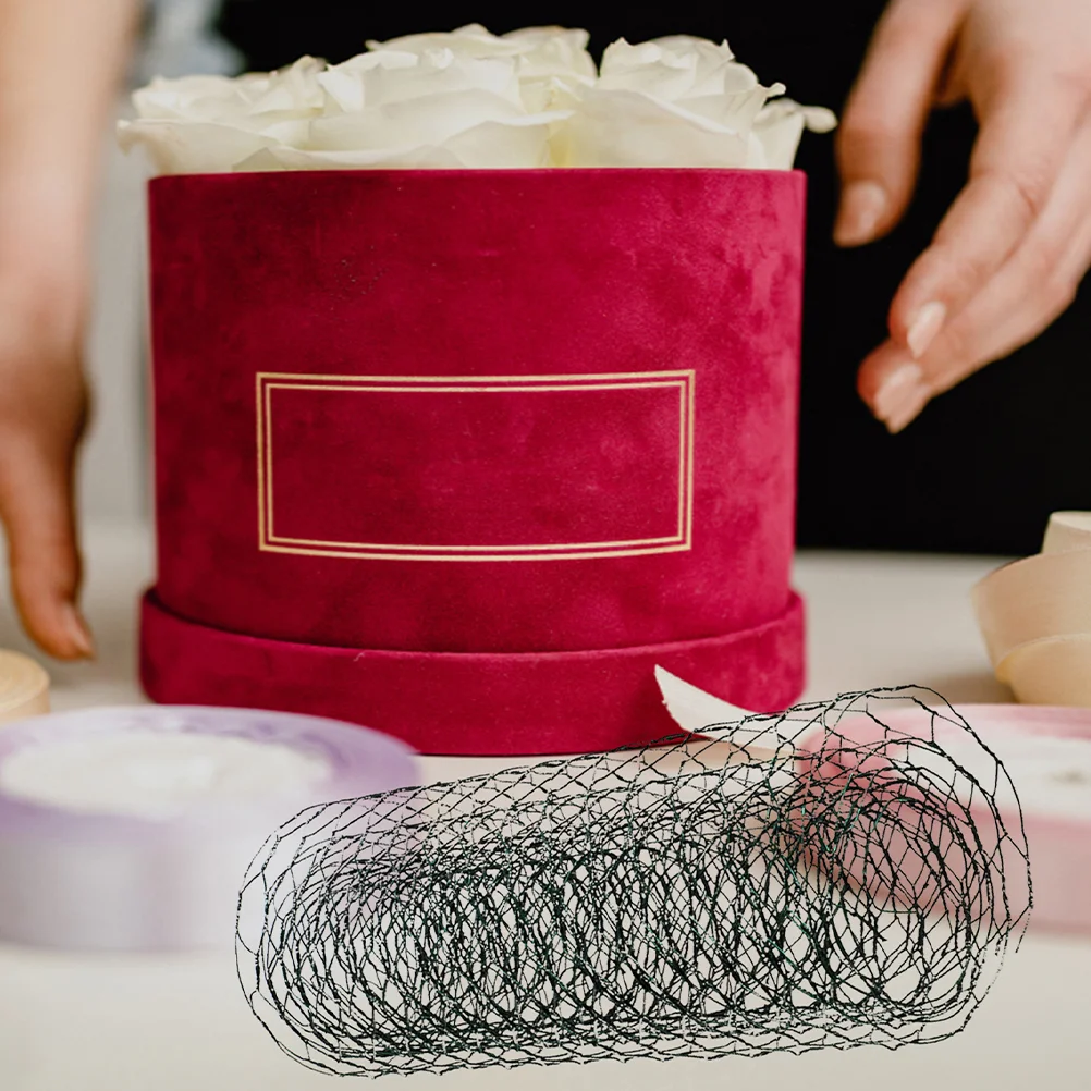 

Chicken Wire Gardening Fence Iron Floral Flower Arrangement for Glower Green Arranger Netting Crafts