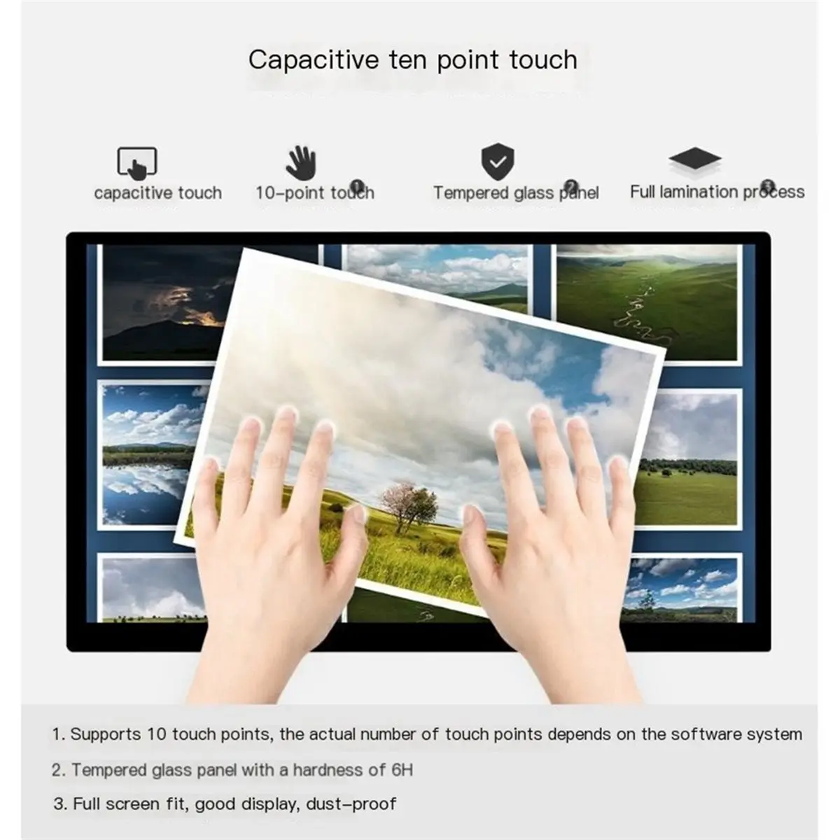 2026new 18.5inch Capacitive Touch Display Ten Point Touch 1920x1080 FHD /CI Dimming for / Nano / PC