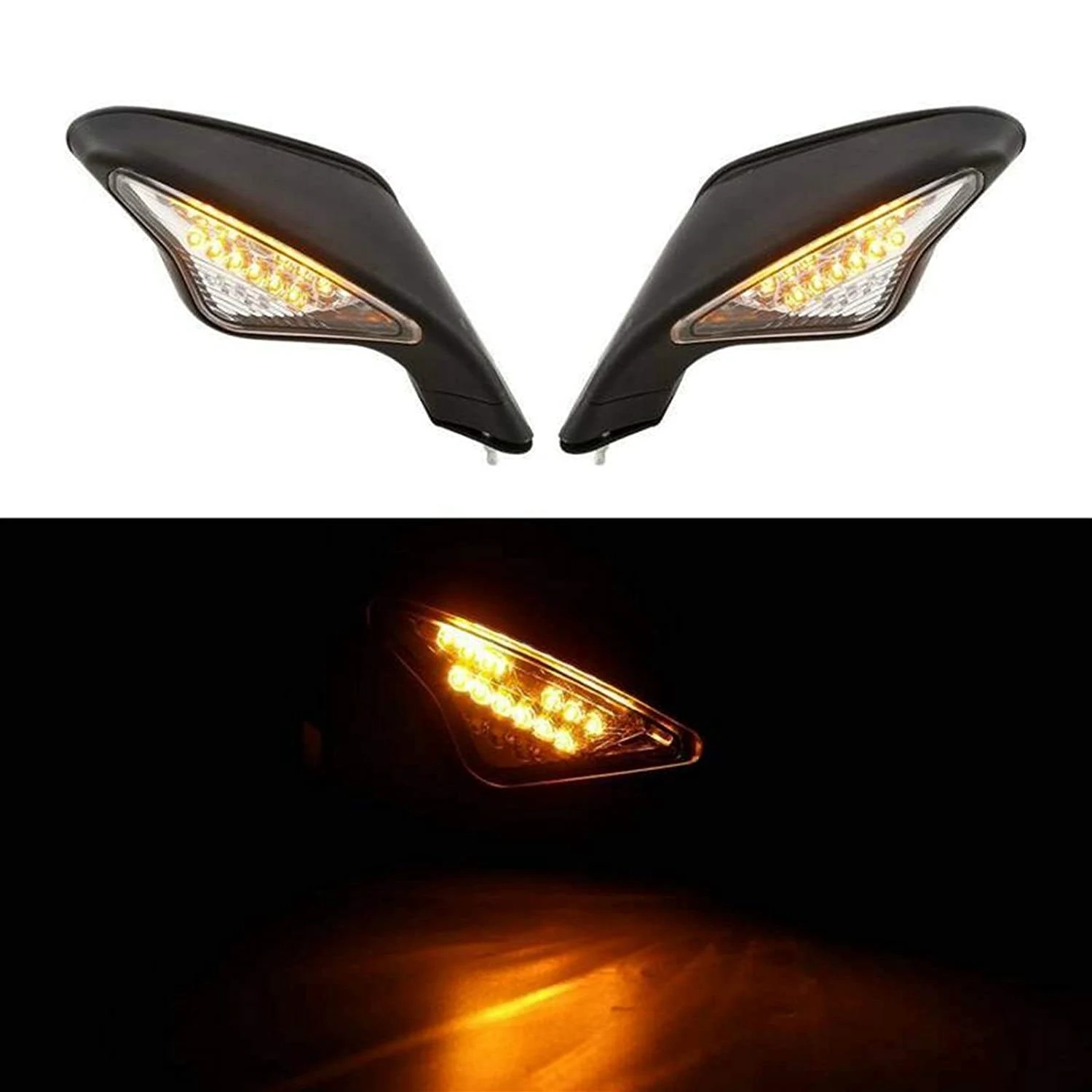 

Sp-Motorcycle Rearview Mirror With Turn Signal LED Mirror For Ducati 848 1098 1098S 1098R 1198 1198S 1198R