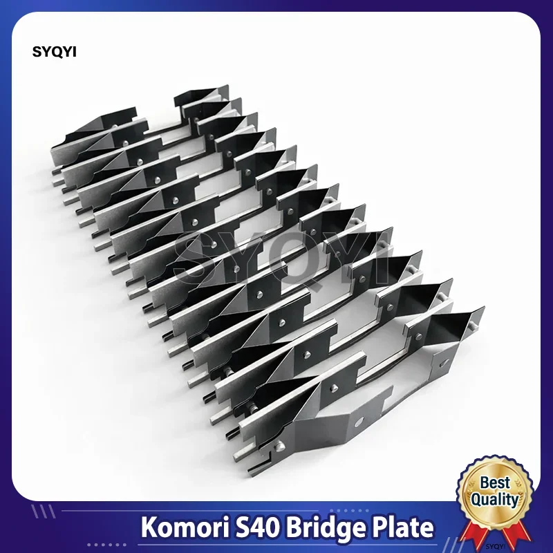 

Komori S40 Front Lay Bridge Plate Accordion Sheet Front Gauge Bridge Komori Printing Machine Spare Parts