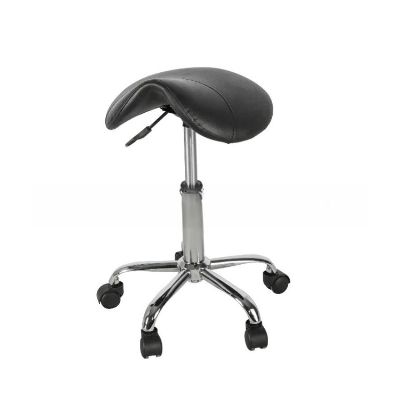 

Makeup chair Saddle stool Aluminum alloy hairdressing chair can be rotated and lifted