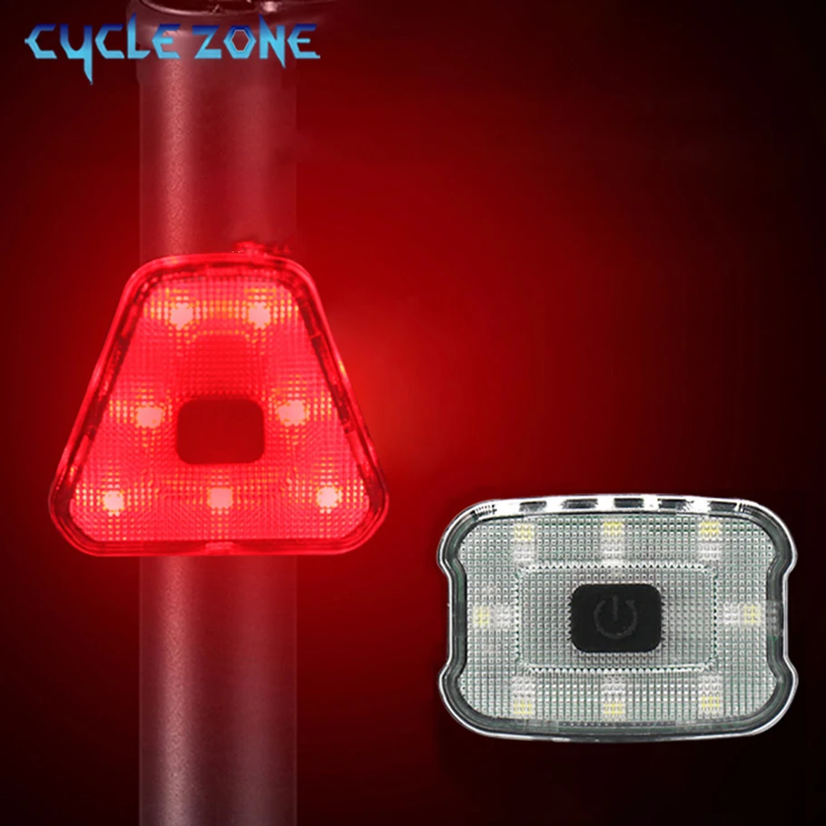 

Bike Warning Rear Light 5 Lighting Modes LED Rechargeable Bicycle Taillight Night Cycling Safety Bike Tail Light Easy to Install