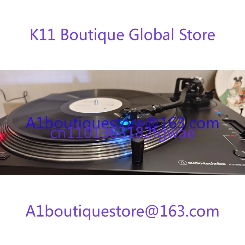 AT-LP120XBT-USB Tocadiscos de accionamiento directo Bluetooth 5.0 Reproductor de discos Reproductor de discos de vinilo Gramófono