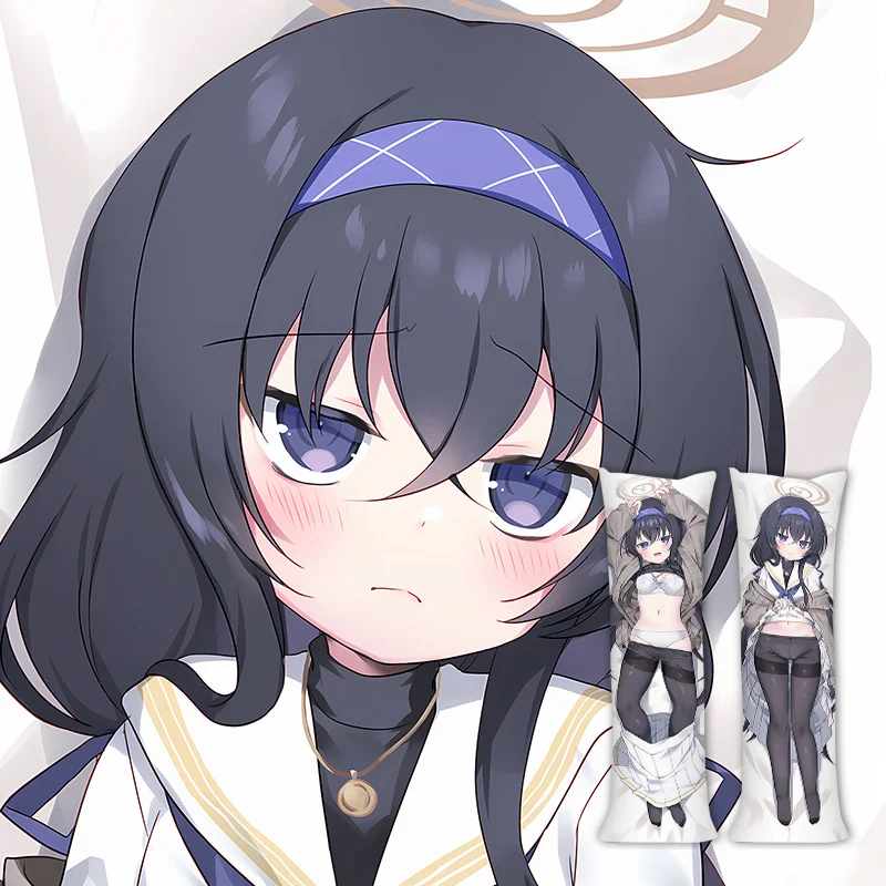 

Аниме Dakimakura обнимающая наволочка для тела синий архивKozeki Otaku 150x50 см 2-сторонняя трикосовая наволочка украшение домашнее постельное белье новый