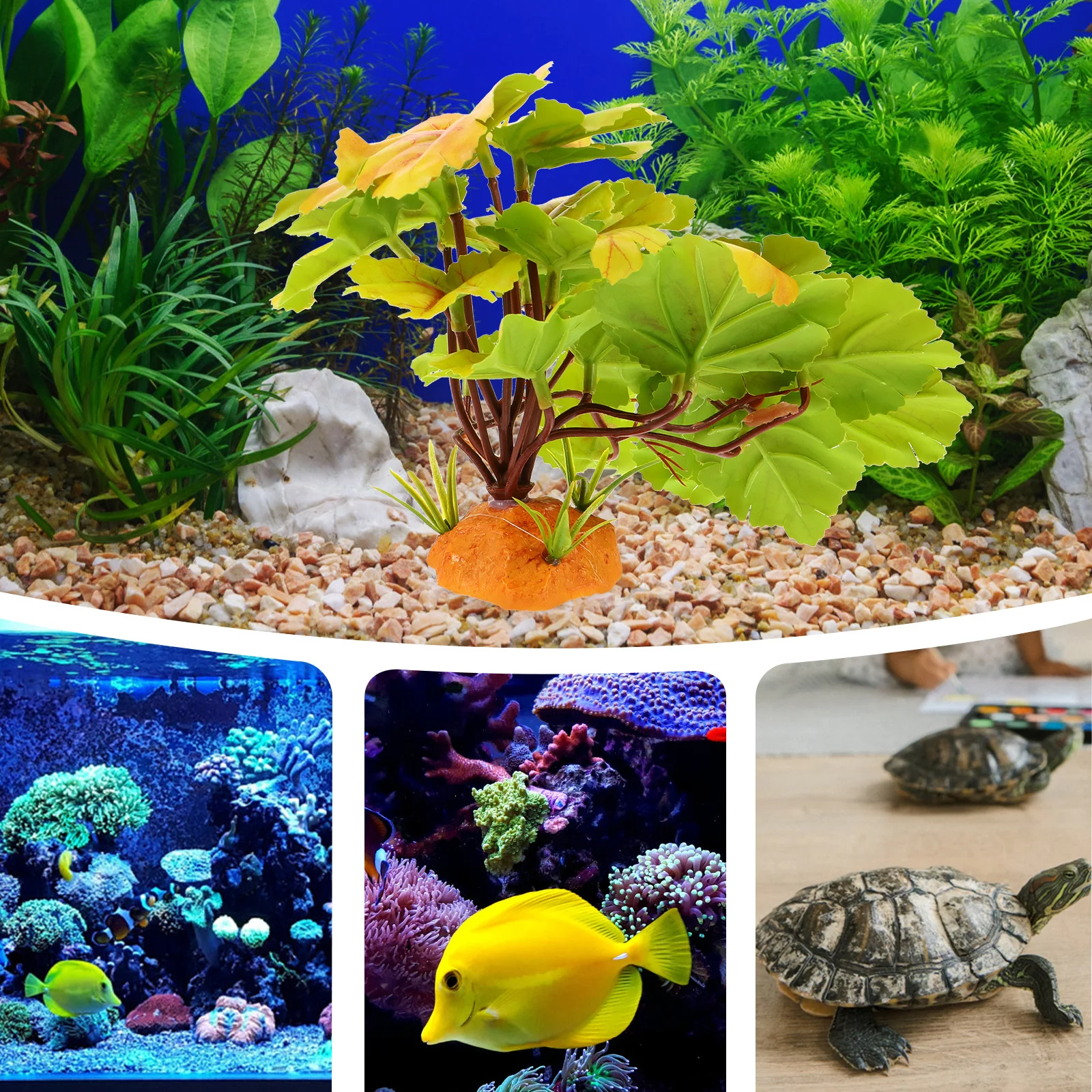 

Simulated Plant Ornament For Reptile Terrarium Artificial Plants Fish Tank Decor Reptile Habitat Decoration Supplies Lizard Box