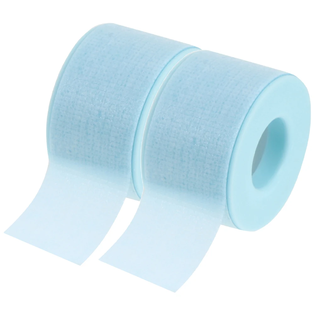 2 個 2 ロールシリカゲルまつげテープエクステンション分離用品まつげ接着剤通気性のある優しい除去美容メイク用