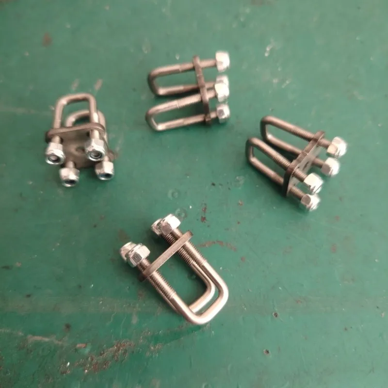 

Stainless Steel U-bolt for 1/14 Tamiya RC Dump Truck SCANIA 770S R620 VOLVO 750 Mercedes-Benz ACTROS 3363 MAN LESU Toys Car Part