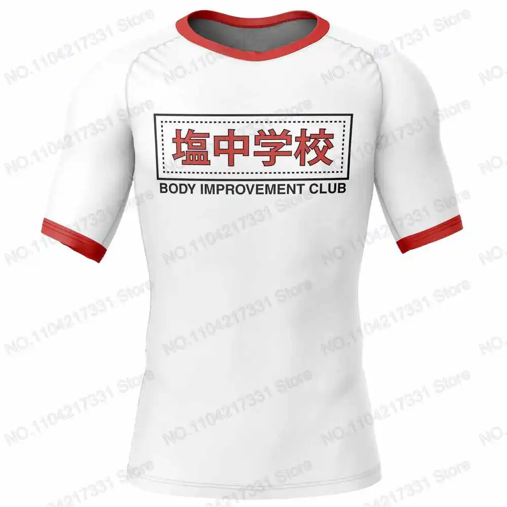 Mob Psycho 100 Anime Rash Guards Surfing Jersey Beach Shirts Swimwear Diving Gym Shorts MMA BJJ Men Jiu Jitsu Fitness Sets view 4