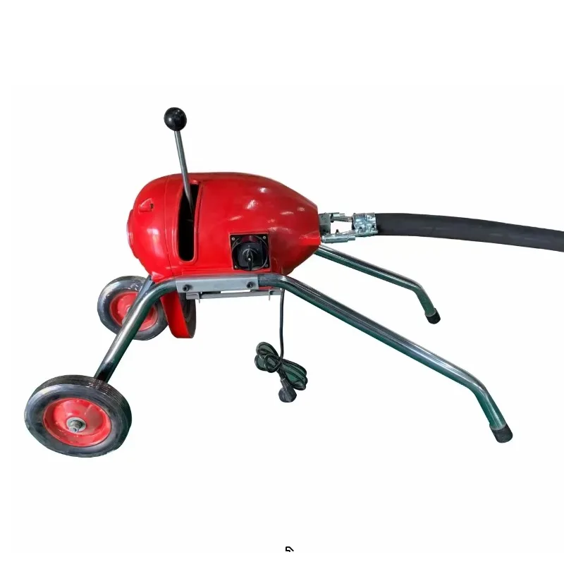 Eco-Friendly Home and Industrial Use Pipe Cleaning Machine Hand-Pushing Drain Cleaner with Spring Auger