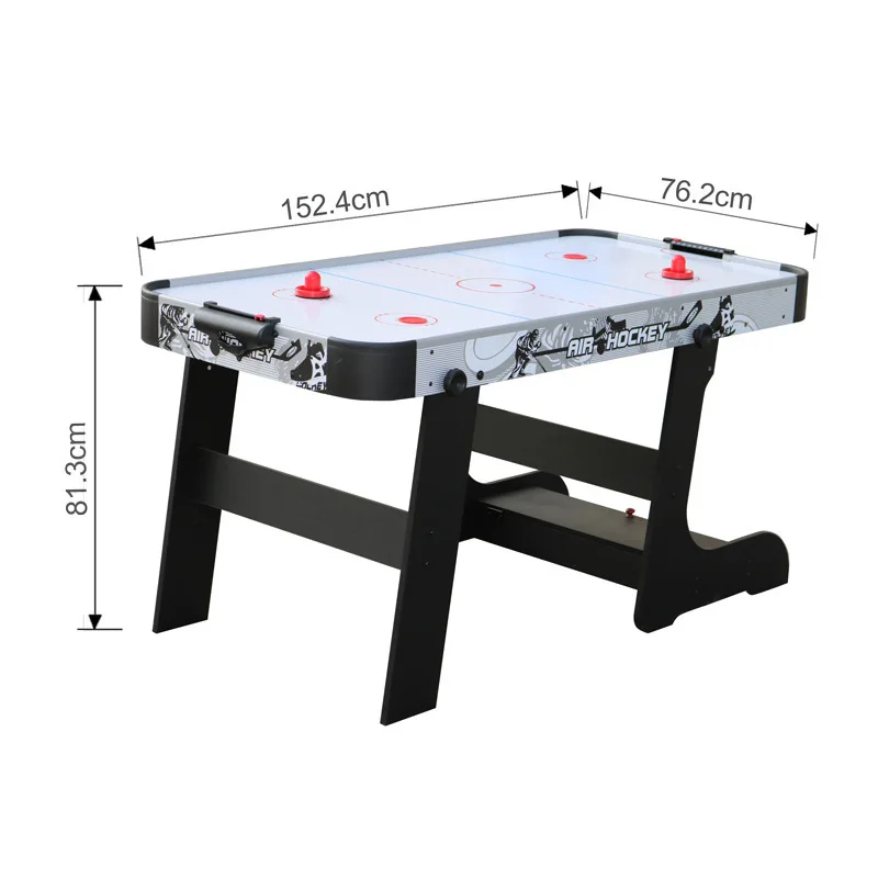 Multifunctional Foldable MDF Air Hockey Table Scorer for Parent-Child Interactive Play Children's Table Hockey Air Table