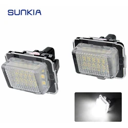 Car LED License Plate Number Light OEM#: A2218200856 for Benz W204 W205 W216 W218 W212 with Built-in Canbus Controller