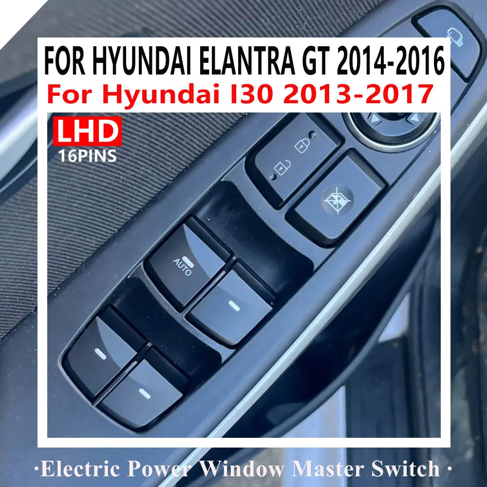 93570-A5100 93570-A5020 Window Control Switch for Hyundai Elantra GT 2014 2015 2016 I30 2013-2017 Glass Lifter Controller Button
