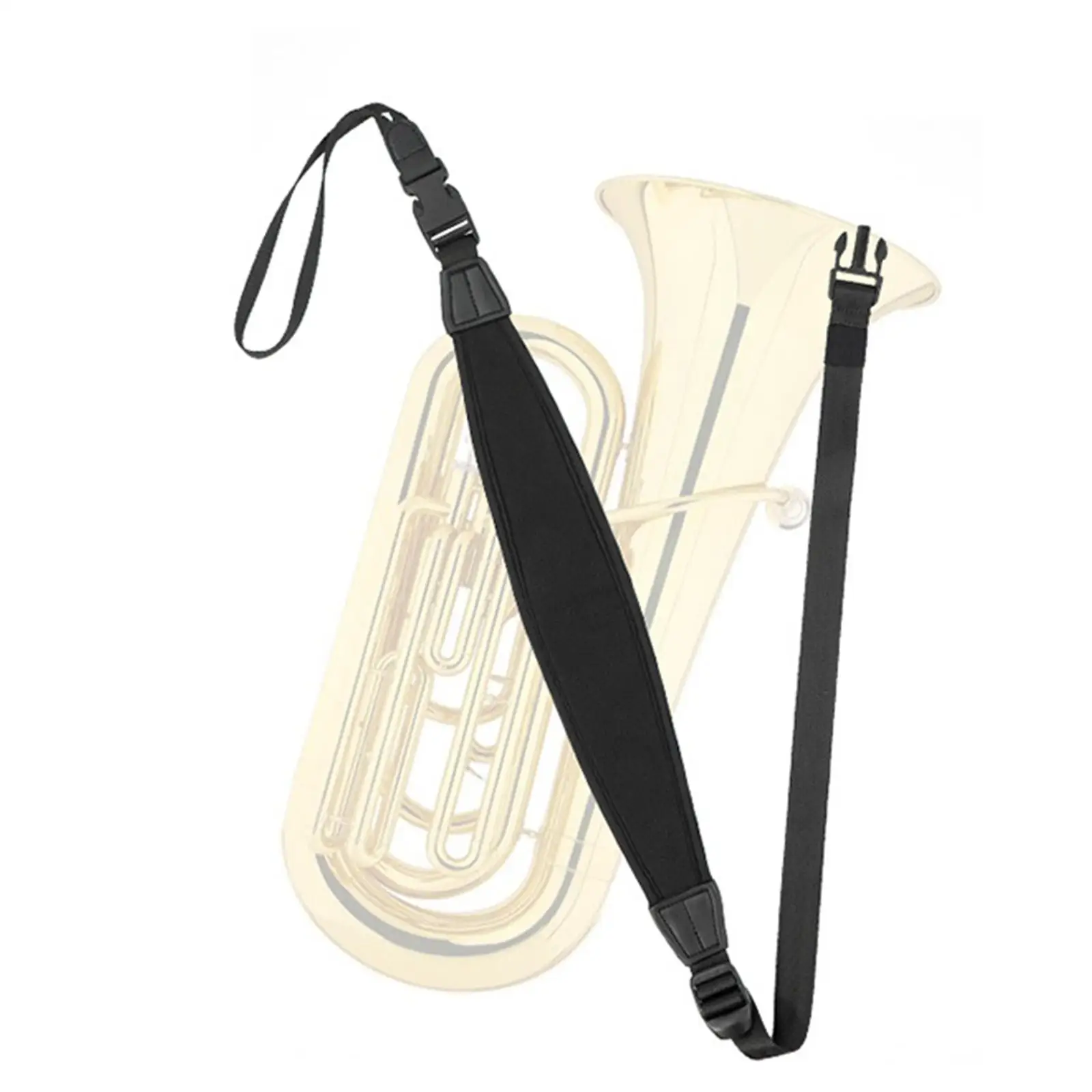 Arnés de Soporte para Tuba, Correa de Hombro Ajustable para Accesorios de Tuba, Repuestos para Instrumentos de Viento