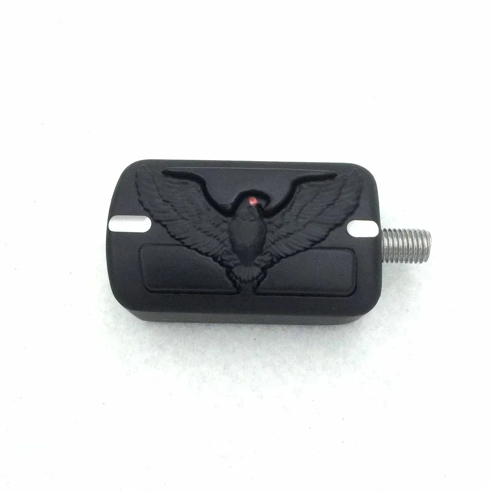 Motorcycle Parts Eagle Hawk Emblem G.Skull Shifter Peg For Harley Dyna Super Glide Street Bob Tour Glide CHROMED