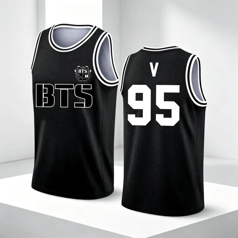 Summer Hot Selling Jersey Vest for Korean Boy Band Fans Support Vest for Quick Drying and Sweat AbsorptionFamily Clothing 2026