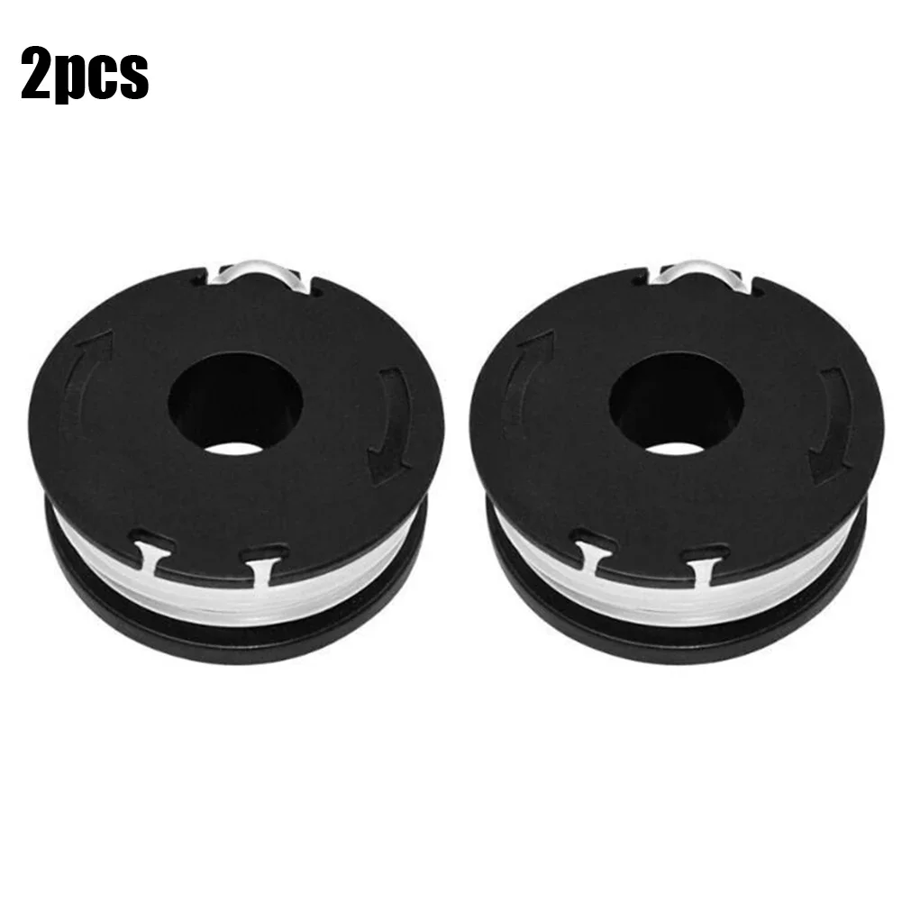 

2pcs Spool Replacement Spare Parts Lawn Mower Strimmer Head 20v Accessories Coil Filament For Telescopic Handle