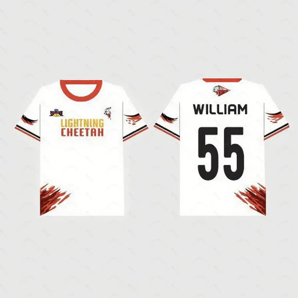 2025 Summer Round Neck Casual Thailand Men And Women Gmm Tv Sports Meeting Jerseys 3d Printed Short-Sleeved Red Team T-Shirts
