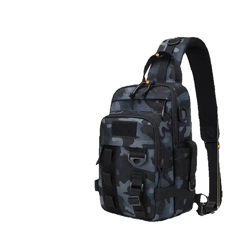 2026 Military Camo Tactical Shoulder Bag Large Capacity Men's Outdoor Travel Commuting Hiking Backpack MOLLE System Chest Bag