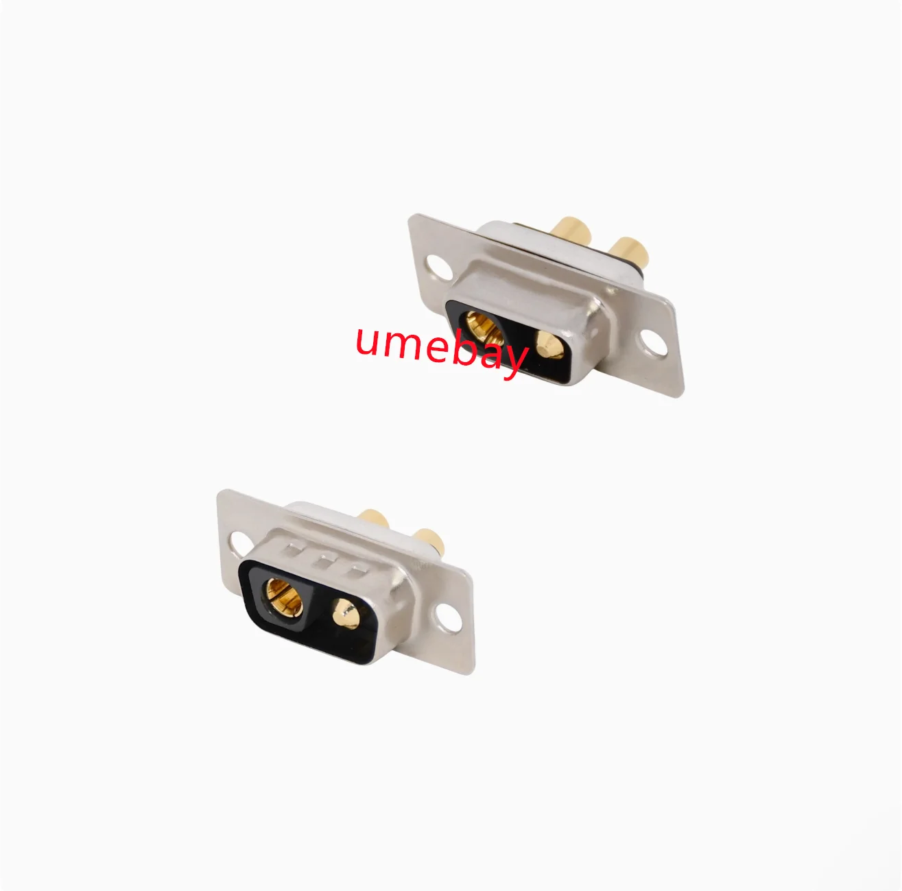 10 pieces, integrated circuit, D-SUB connector 2V2 (male/female) high current DB2 (direct insertion PCB solder board)