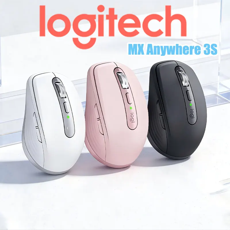 

Двухрежимная мышь Logitech MX Anywhere 3S Gaming Office Core: игра с точным отслеживанием + бесшумный комфортный офис, полное удержание сцены G203