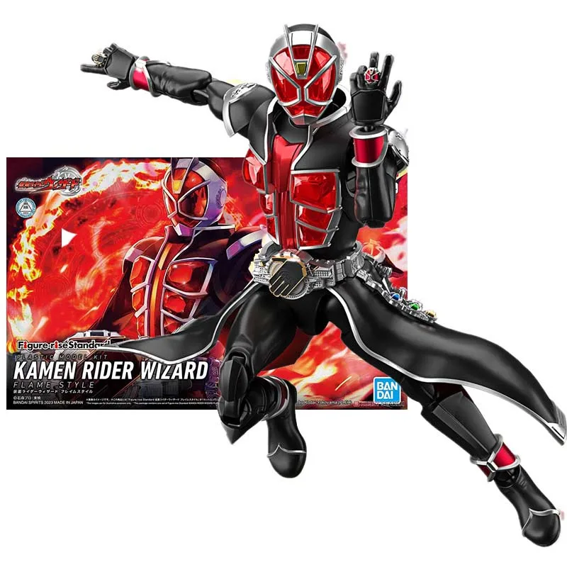 

Bandai Figure Kamen Rider Anime Figures FRS Wizaed Flame Style Collection Model Action Figure Toys for Boys Children's Gifts