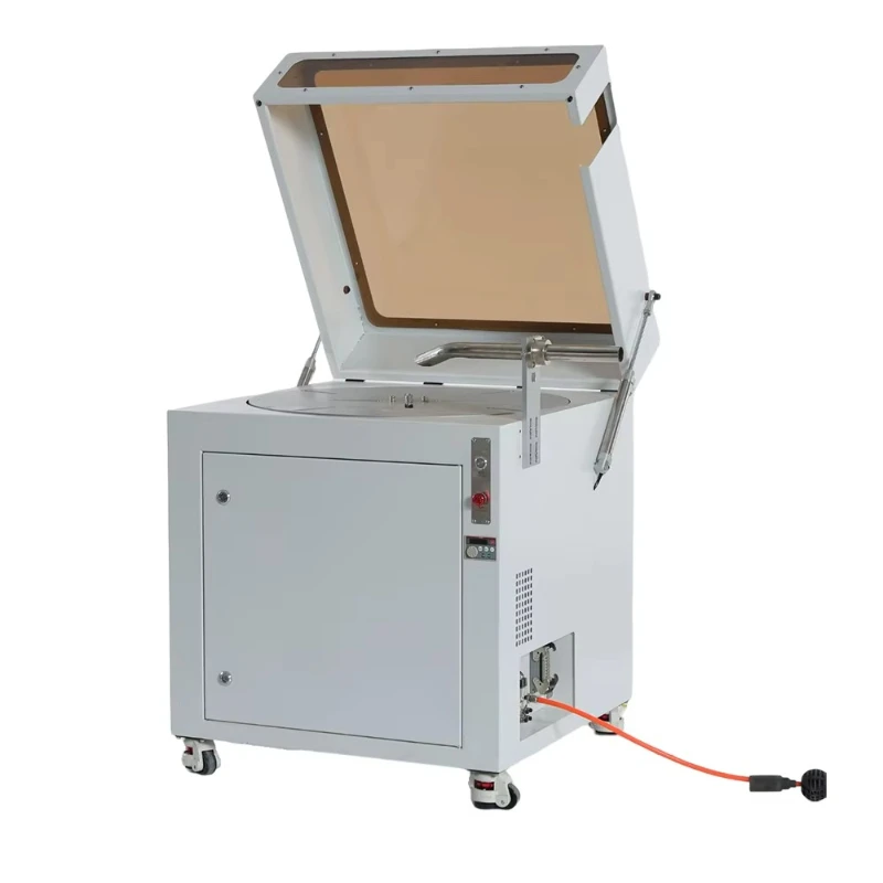 automatic cable cutting and rewinding to circular winding machine