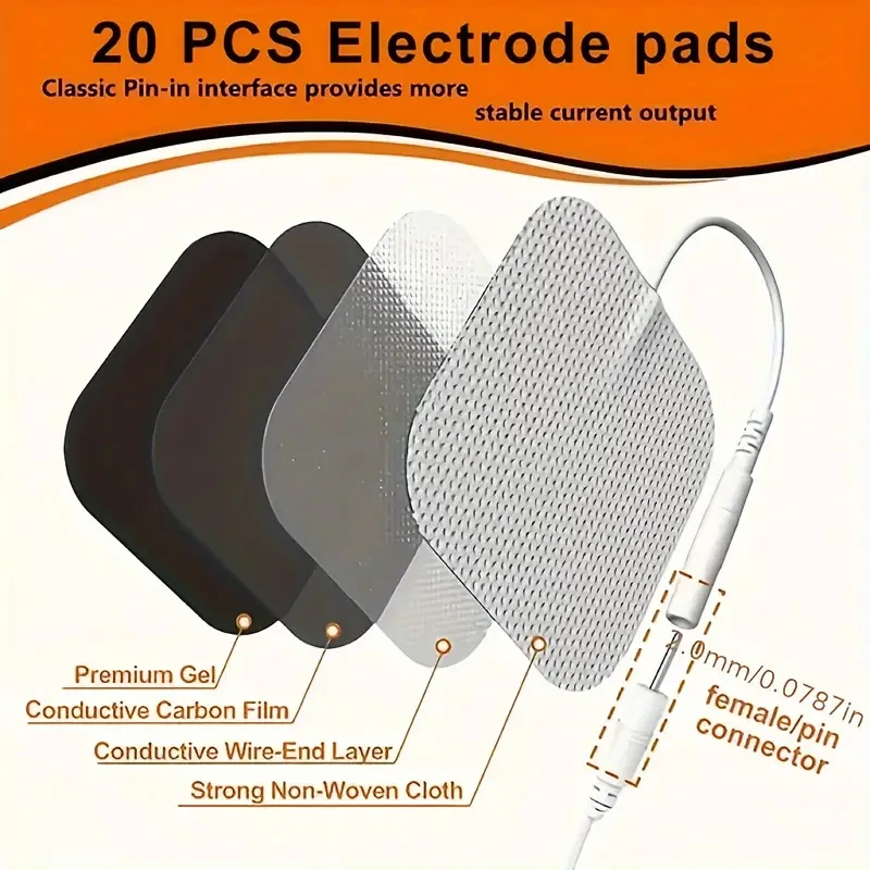 EMS Conductive Gel Electrode Replacement Pads
