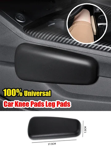 1PC Car Knee Pads Leg Pads Car Leg Rests Knee Pads Car Door Control Leg Pads Universal Foot Pads Auto Armrest Accessories