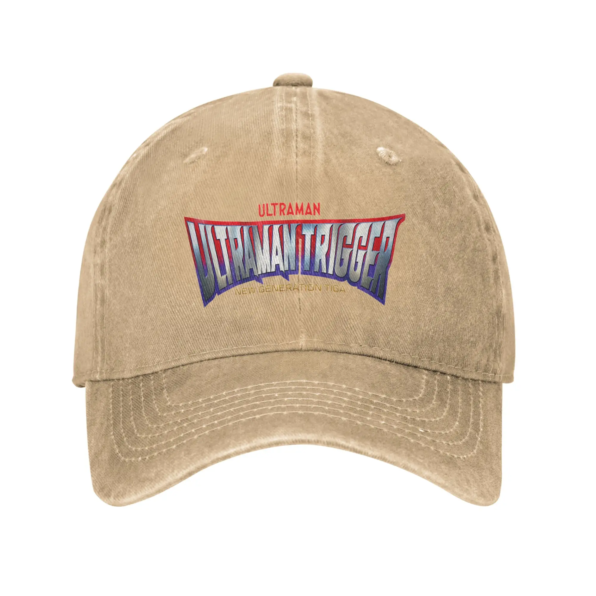 ULTRAMAN TRIGGER NEW GENERATION English Title Logo Cap  Crazy Baseball Cap Hats Visor Protection Snapback Cotton tops gorras