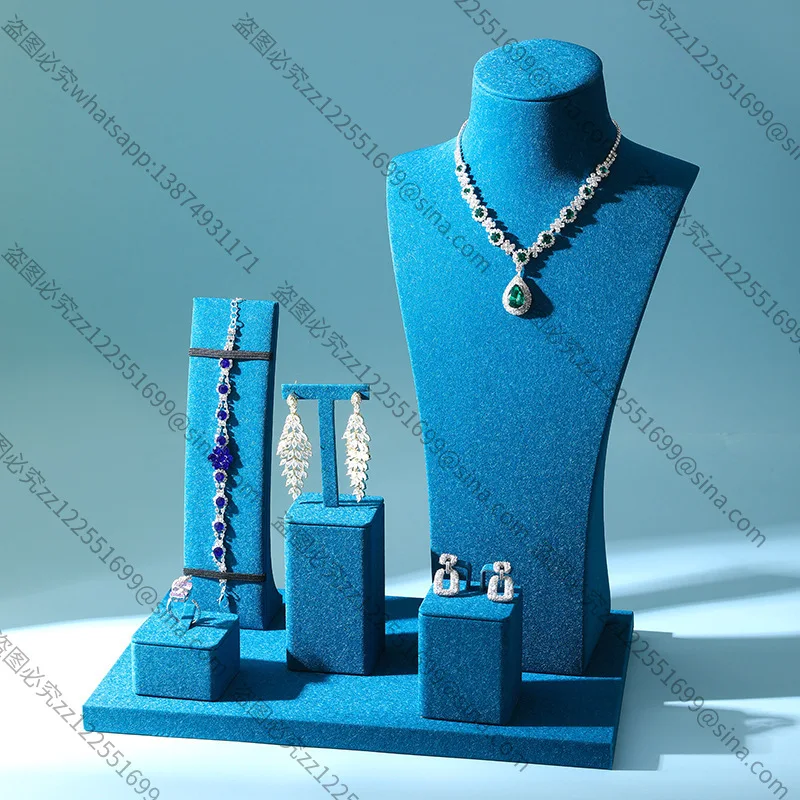 Suitable for Set Table Jewelry Display Stand Necklace Ring Stand Shop Window Display Stand Live Diamond Display Props