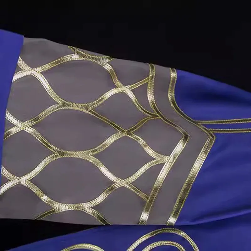 زي اليشم التنكري مجموعة كاملة من الملابس بنفس النمط لزي لعبة الرسوم المتحركة لعيد الهالوين وعيد الميلاد