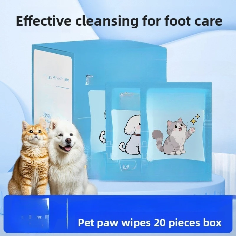 

Салфетки для ухода за лапами домашних животных — универсальные для собак и кошек, влажные салфетки для ухода за лапами для эффективной очистки лап
