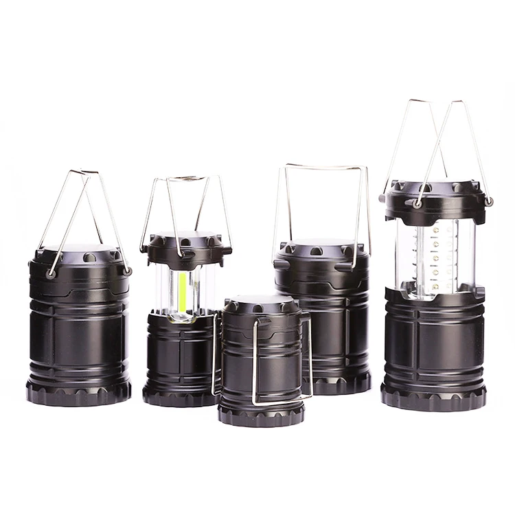 Solar Camping Lantern Rechargeable 30 LEDs Flashlights IPX4 Portable Survival Lanterns