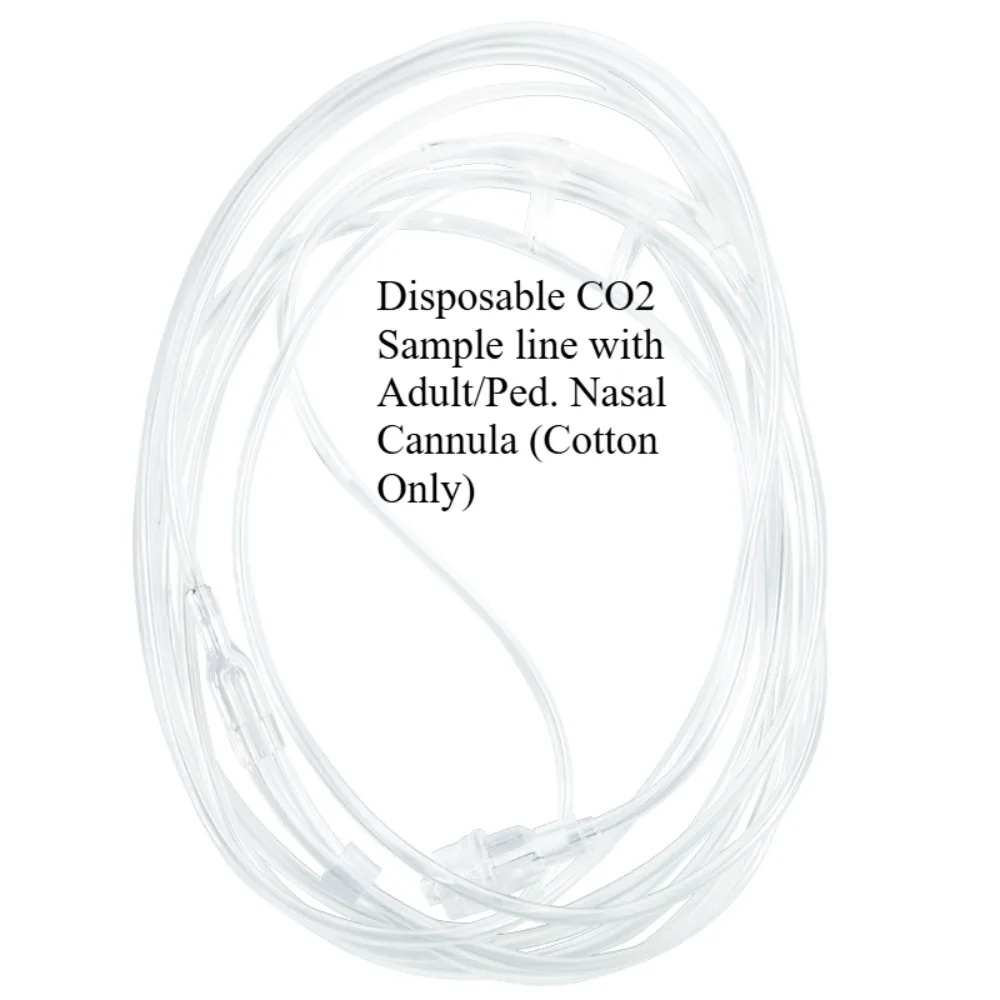 Sidestream ETCO2 Disposable CO2 Sample LineTube Use for CONTEC CA10S / CA10SVET / CO2-M01
