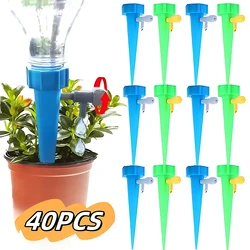 10-40PCS Automatic Waterer Automatic Watering Kit Waterer Indoor Plant Watering Device Drip Irrigator Gardening Flowers