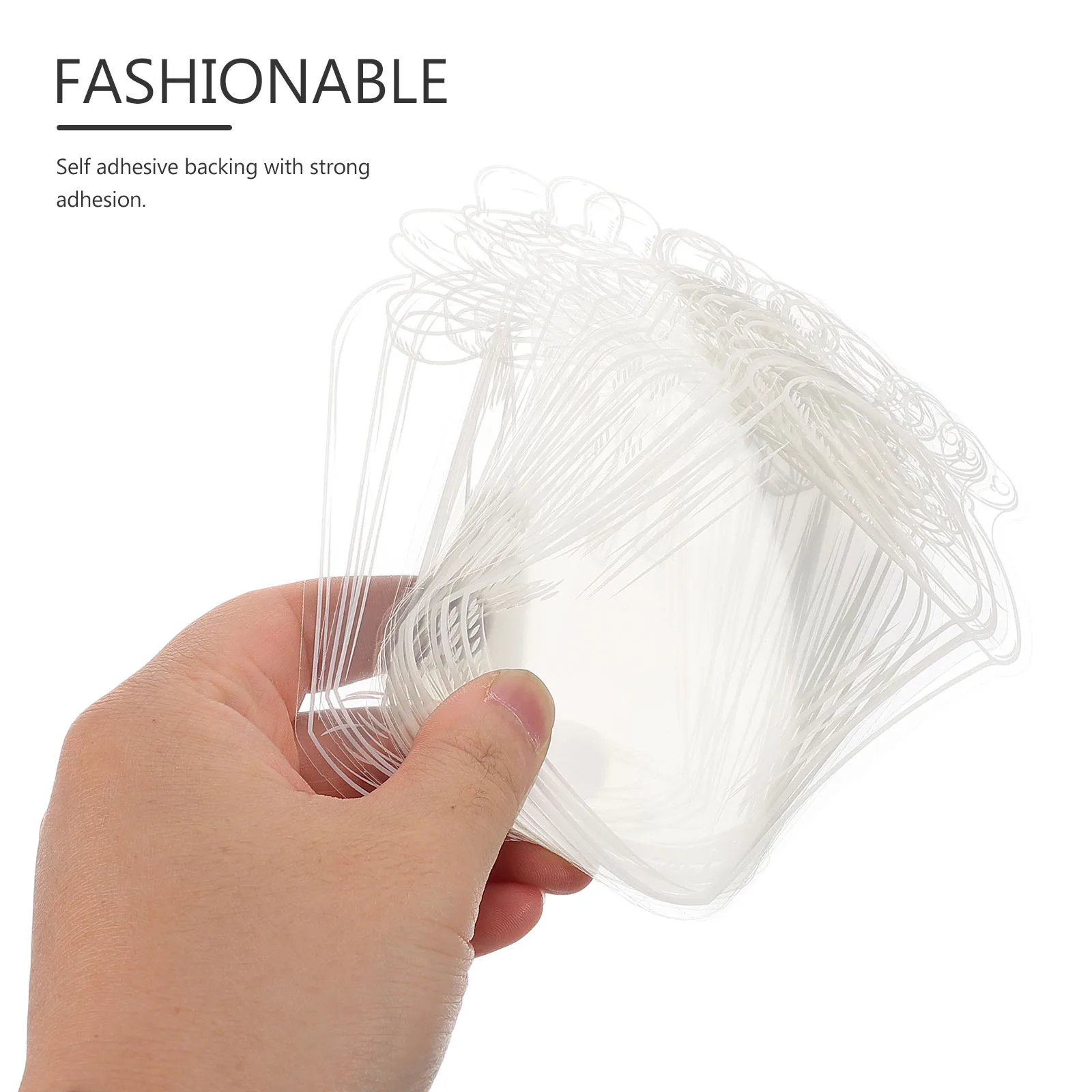 투명 건조 꽃 책갈피 클리어 병 모양 DIY 키트 저널 스크랩북 소원 병 스티커 수제