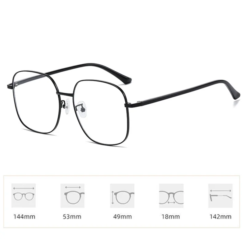 FG Retro Round Women Glasses Frame Fashion Brand Designer Clear Anti-Blu-Ray Eyewear Men Optical Unique Eyeglasses Frame