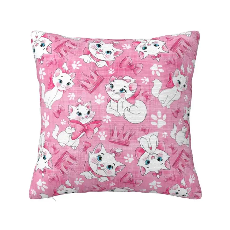 

Luxury Marie Cat Cushion Cover 45x45cm Soft Throw Pillow Case for Car Square Pillowcase Bedroom Decoration