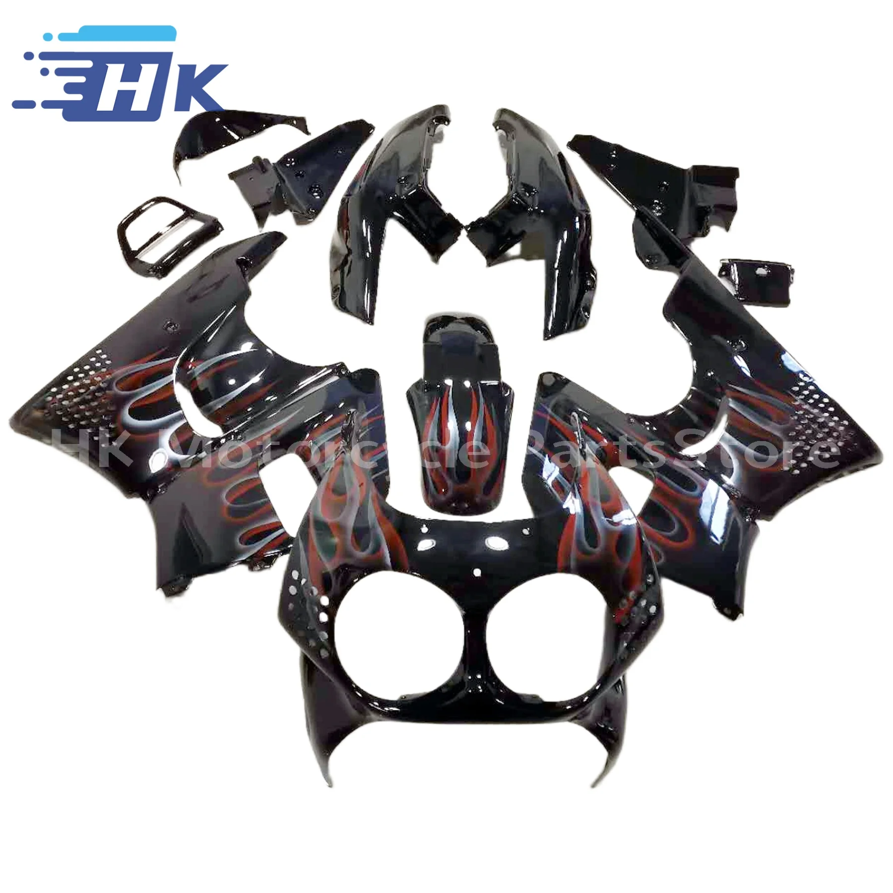 

Shiny Motorcycle Fairings for CBR893RR CBR 893 RR 1991-1994 New Fairing Kit CBR900RR CBR893 91 92 93 94 Bodywork Painted Housing