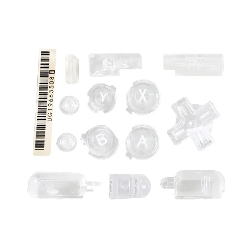 ZUIDID-Kit complet de boutons croisés ABXY L R D, pièces de rechange pour console DS Lite et NDSL
