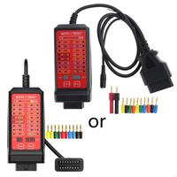 CAN Pinout Box Test Breakout Settings Diagnostic Tool ECU-Protocol Communication Detector OBD2 Break Out Box-Automotive
