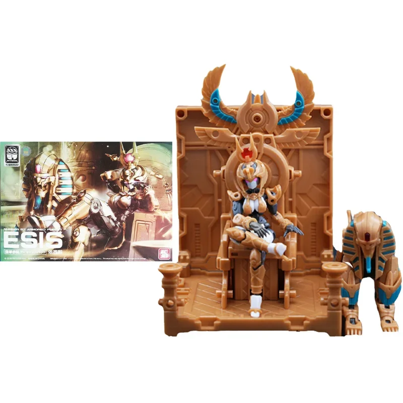 

Genuine Puppet Squad Anime Figure Ancient Egyptian Goddess Isis No.57 YUI Mobile Suit Girl Model Action Figure Toys for Children