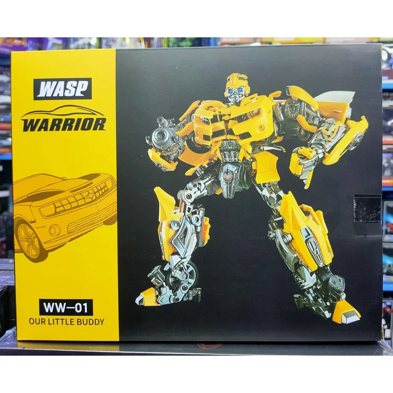 Transformers Series Alloy Version of Bumblebee Optimus Power To Defend Against Natural Enemies All Day Long Iron Model Toy Gift